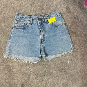 Thrifted Vintage Levi Cutoff Shorts